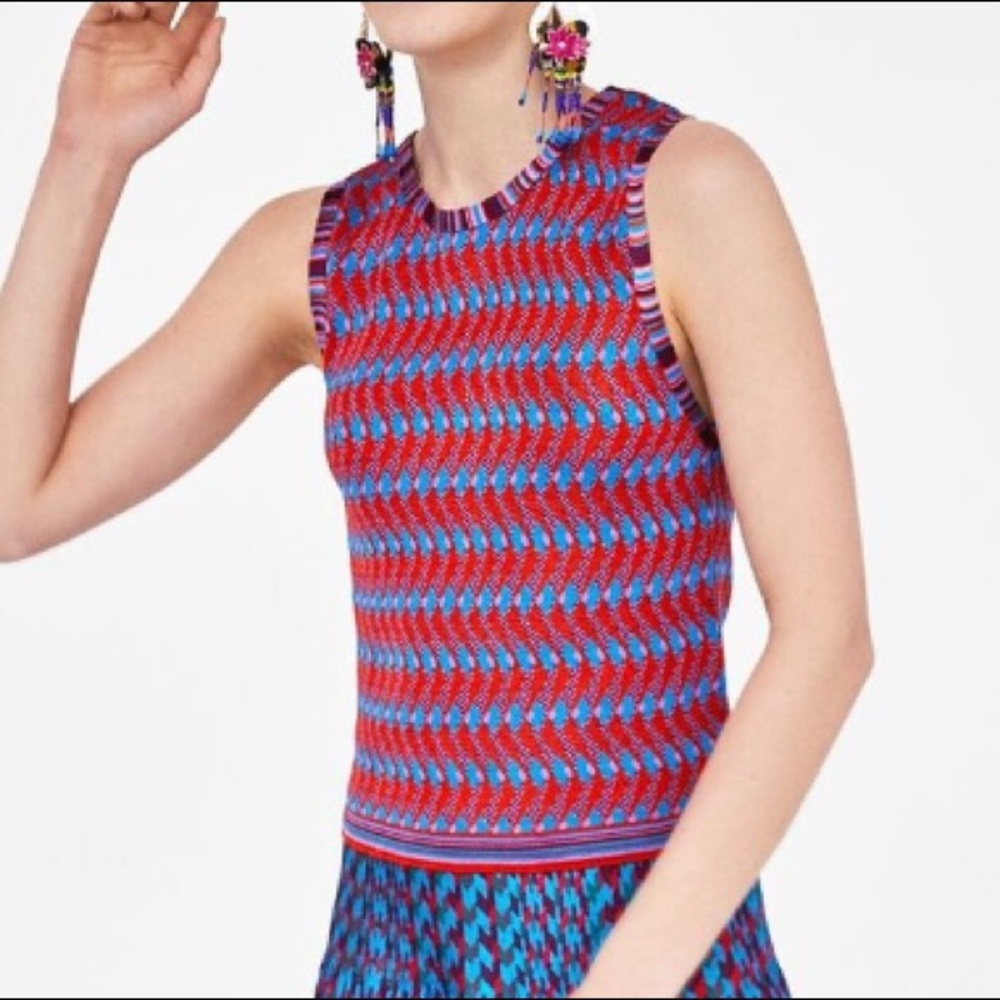 Zara knit top